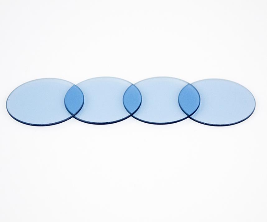 ascending color temperature glass filter