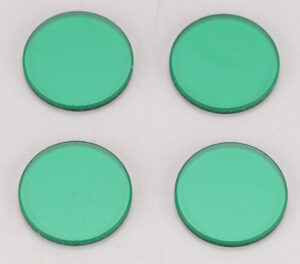 LB18 VG6 Green Filter Absorbent Colored Optical Glass Window